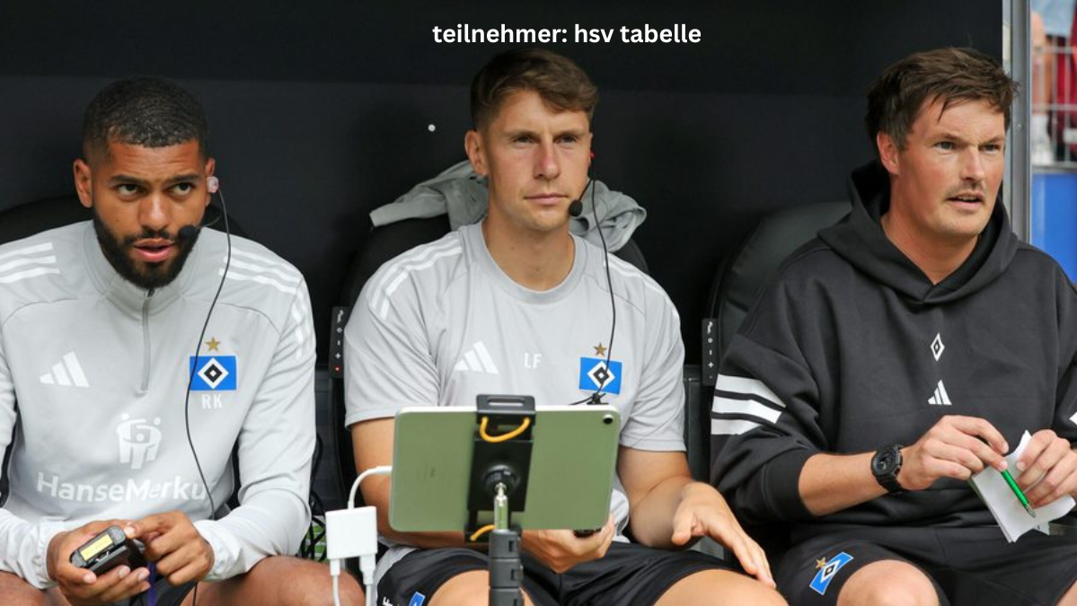 Teilnehmer HSV Tabelle