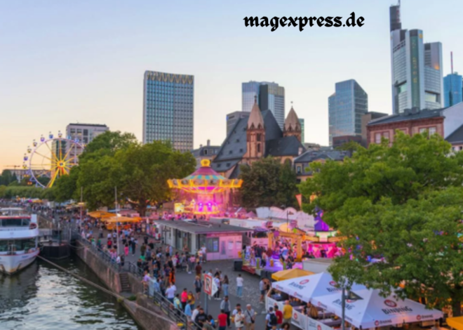 Mainfest Frankfurt 2025 – Traditionelles Stadtfest am Ufer des Mains